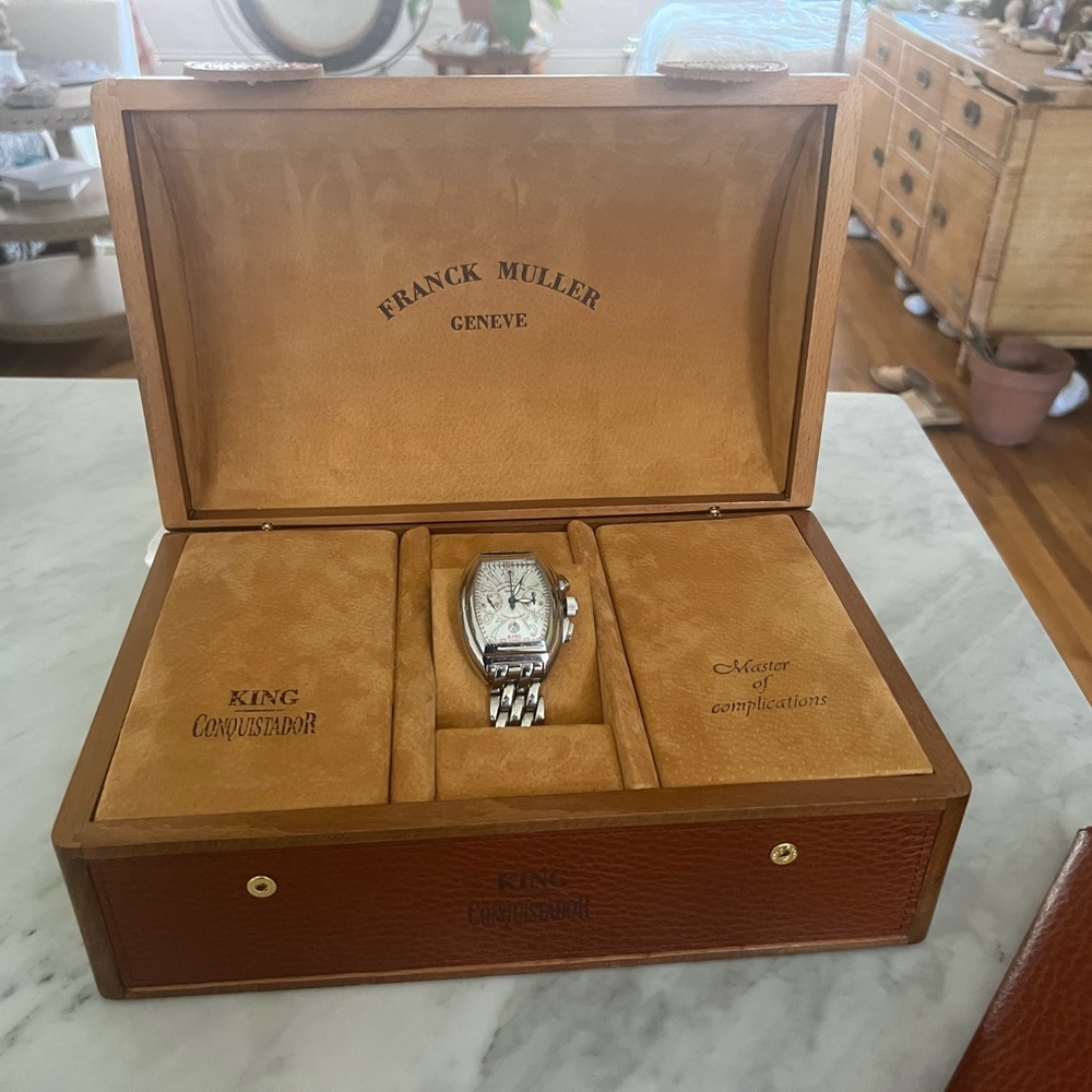 Franck Muller King Conquistador Silver Men's Watch - 8005CC - Picture 8 of 14